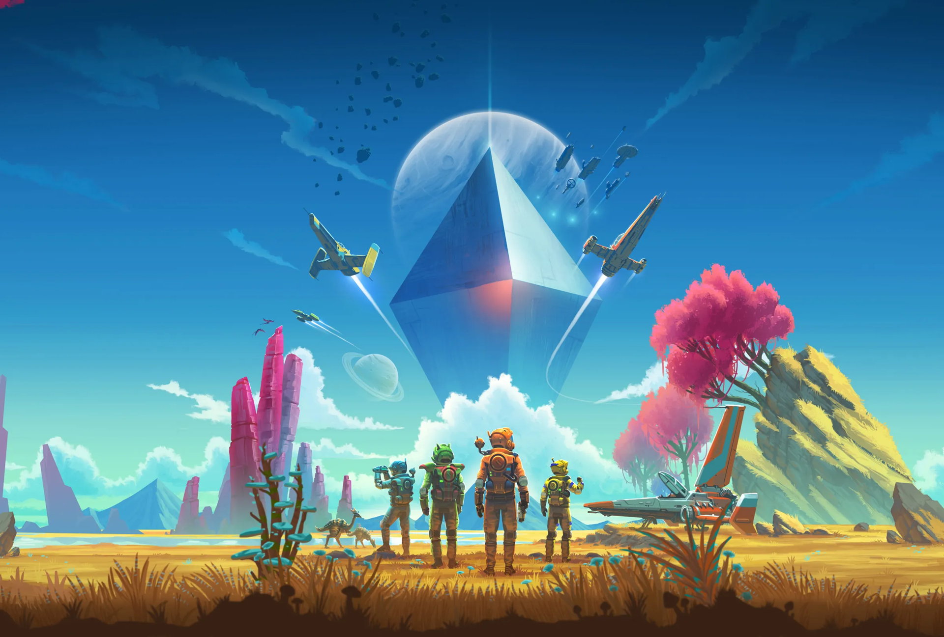 El futuro de la exploración llega con las naves personalizables de No Man’s Sky